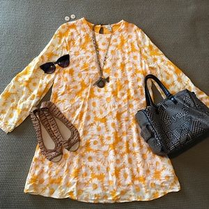 Floral shift dress 🌅🍋🌻🌼