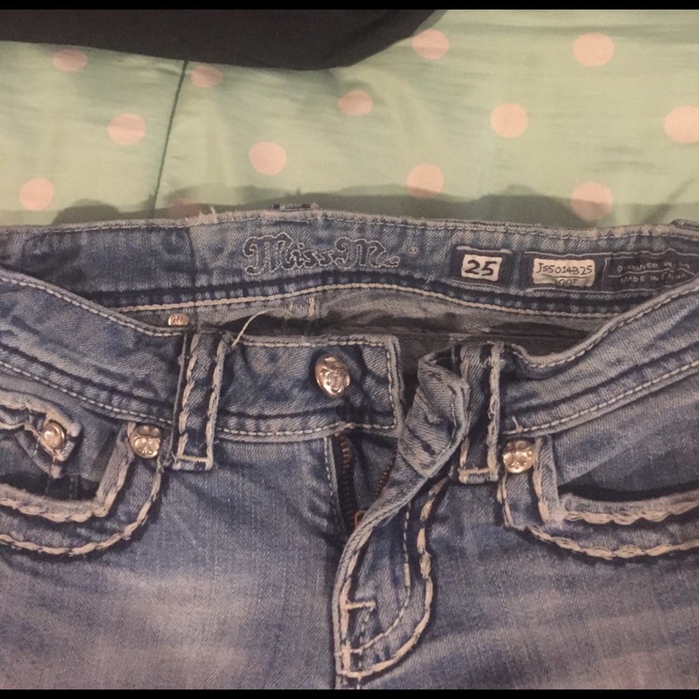 MISS ME BOOT CUT JEANS