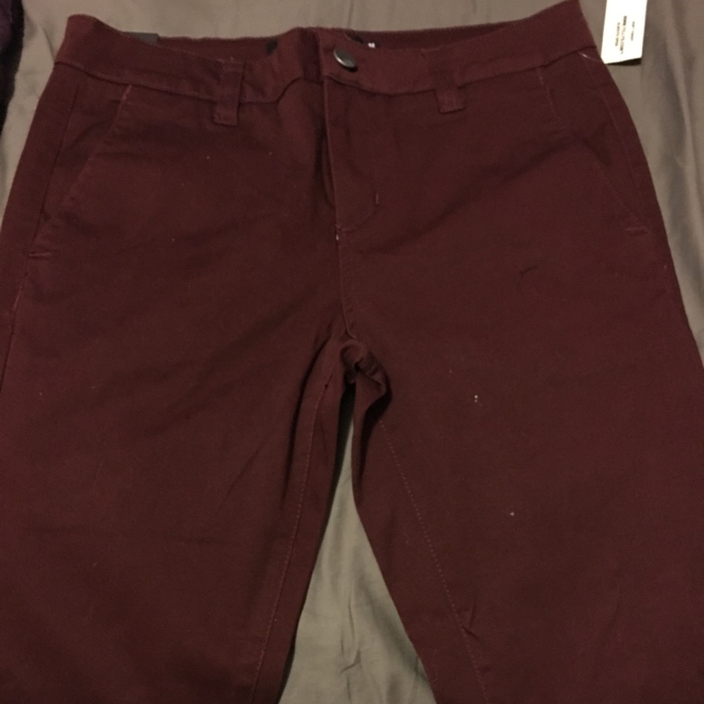 Maroon RSQ London Skinny Pants Size 31x30