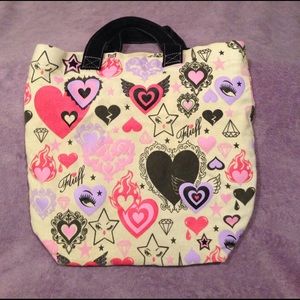 Cute Canvas bucket Tote bag