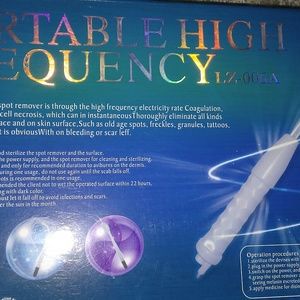 Portable high frequency beauty equipment - Lz-006