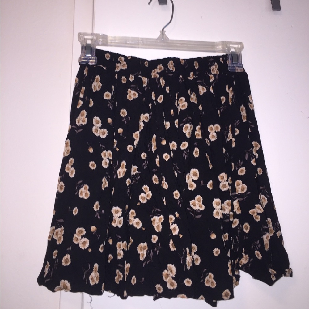 brandy floral skirt
