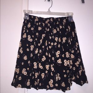 brandy floral skirt