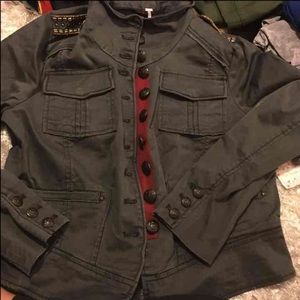 Free people military style jacket