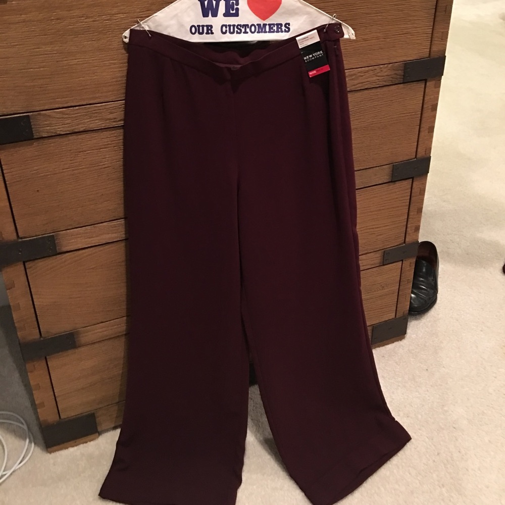 Maroon dress pants