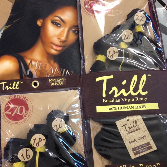 #milwaukee #weave100% Virgin Remy Bundles 16,18,20 main image 4
