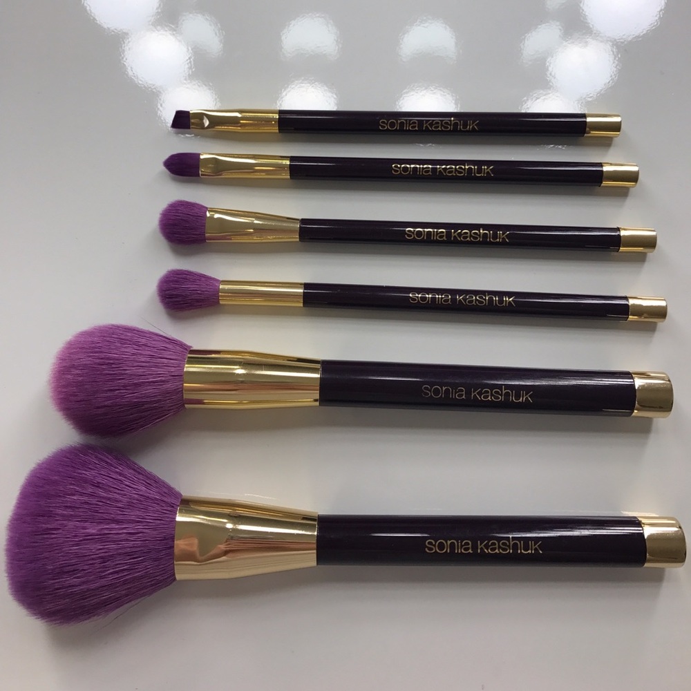 Sonia Kashuk purple brush bundle
