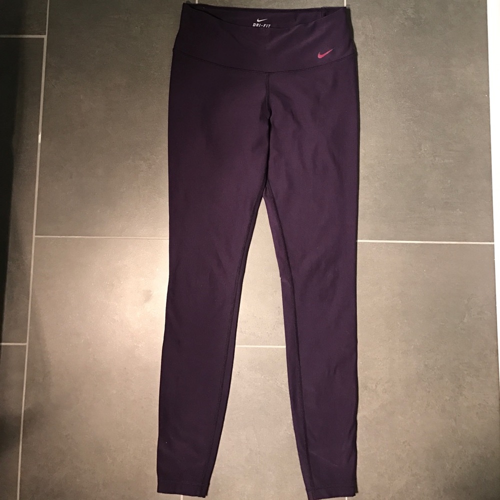 Dark Purple Nike Leggings