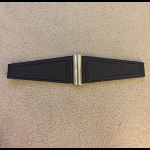 Black Waist Cinching Belt