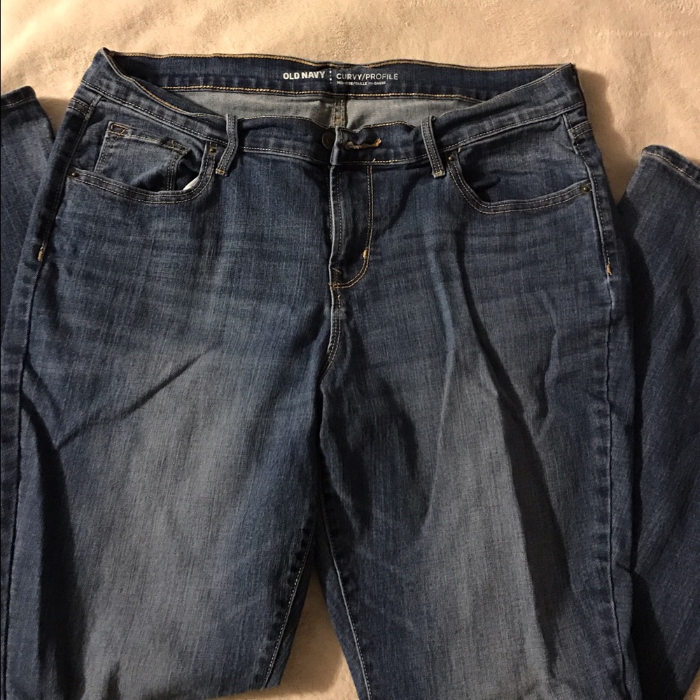 Old Navy Curvy/Profile Jeans  - Slightly Worn