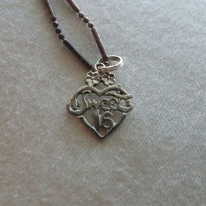Sweet 16 Pendant Necklace