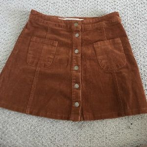 Brandy Melville corduroy skirt