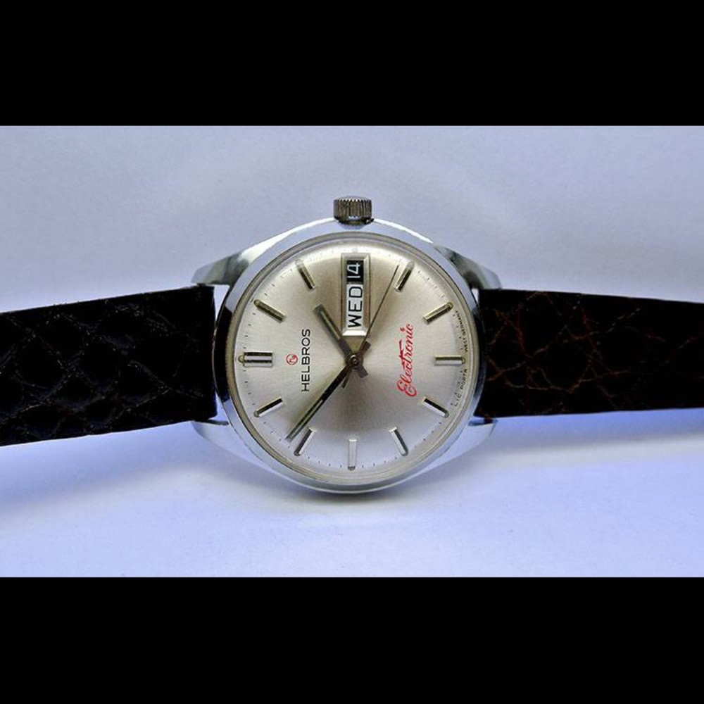SOLD Vintage 1960s MENS "HELBROS ELECTRONIC" Watch