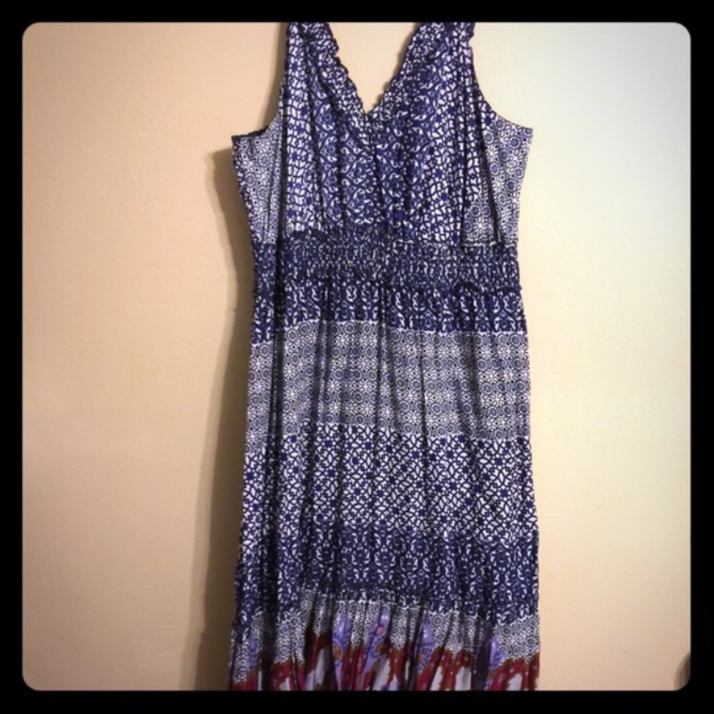 Adorable Bohemian (Boho) Maxi Summer Dress