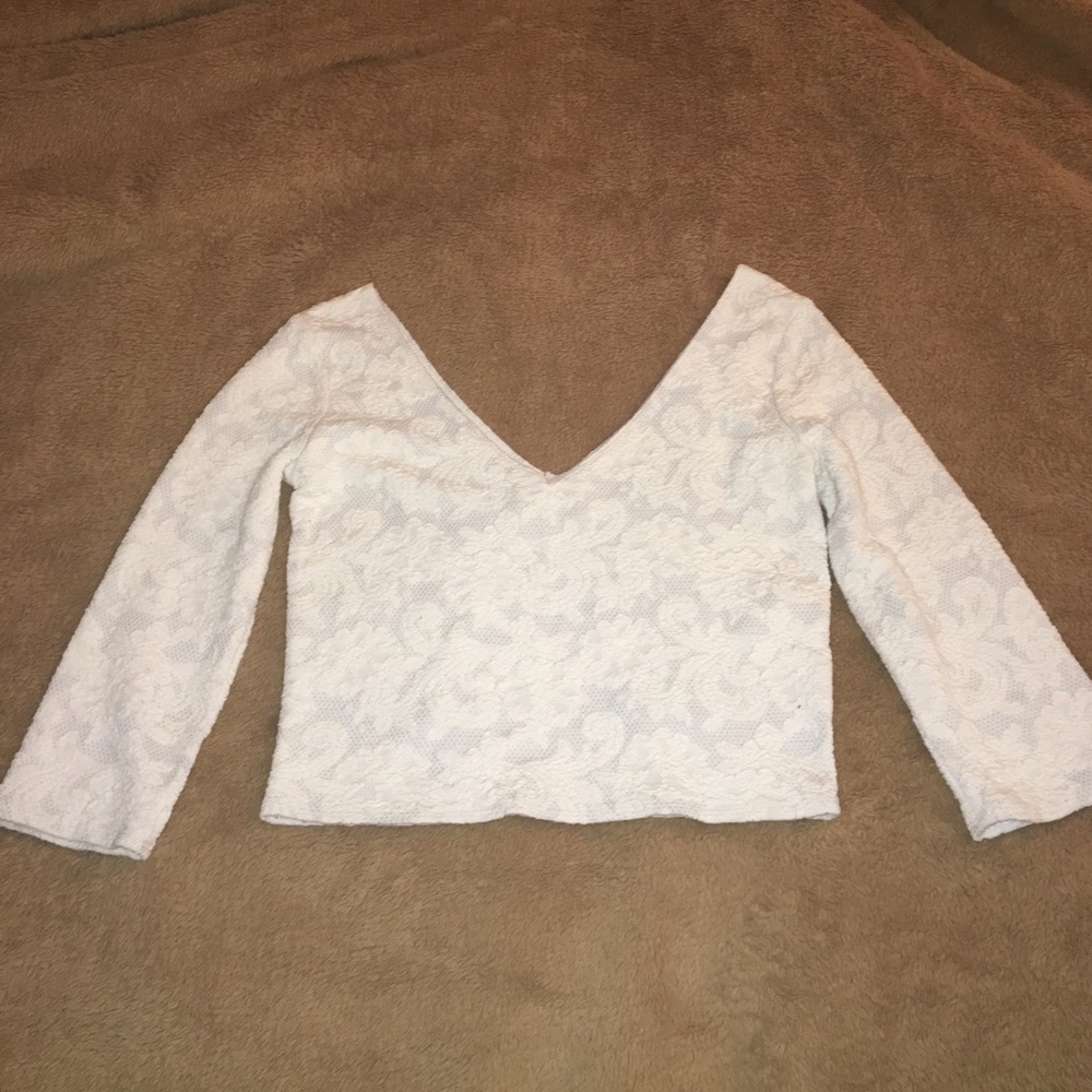Cute designed crop top
