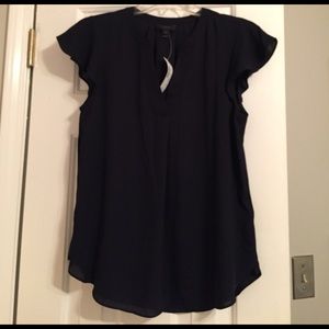 NWT - J. Crew Navy Blouse