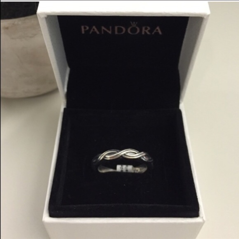 Pandora braid ring 7