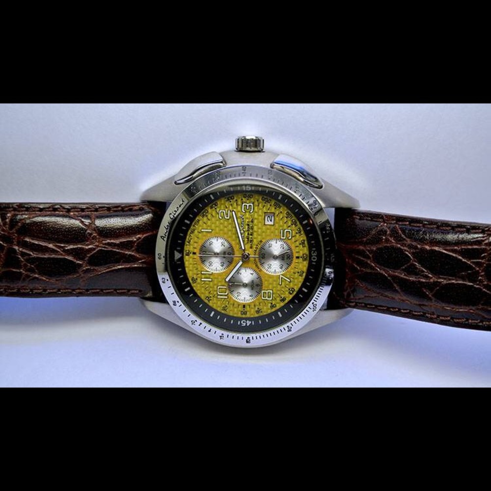HIGH GRADE "ANDRE GIROUD CHRONOMASTER WRISTWATCH