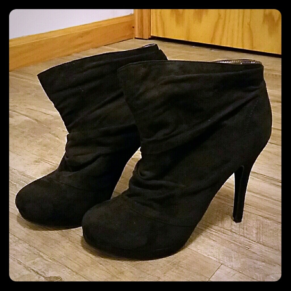 Black booties