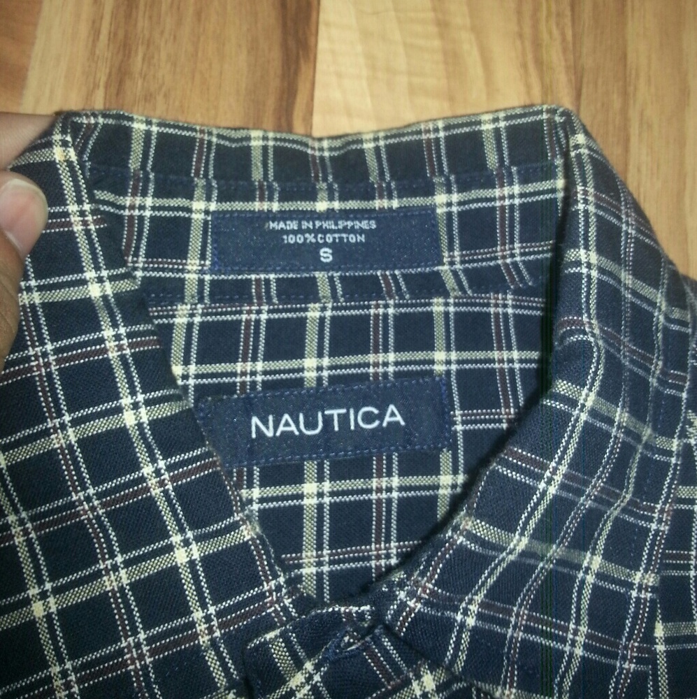 Nautica button up shirt