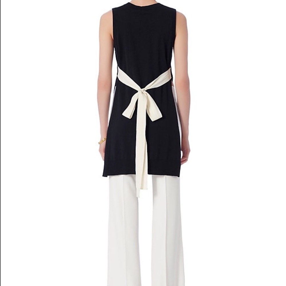 Adam Lippes navy blue dress tank top