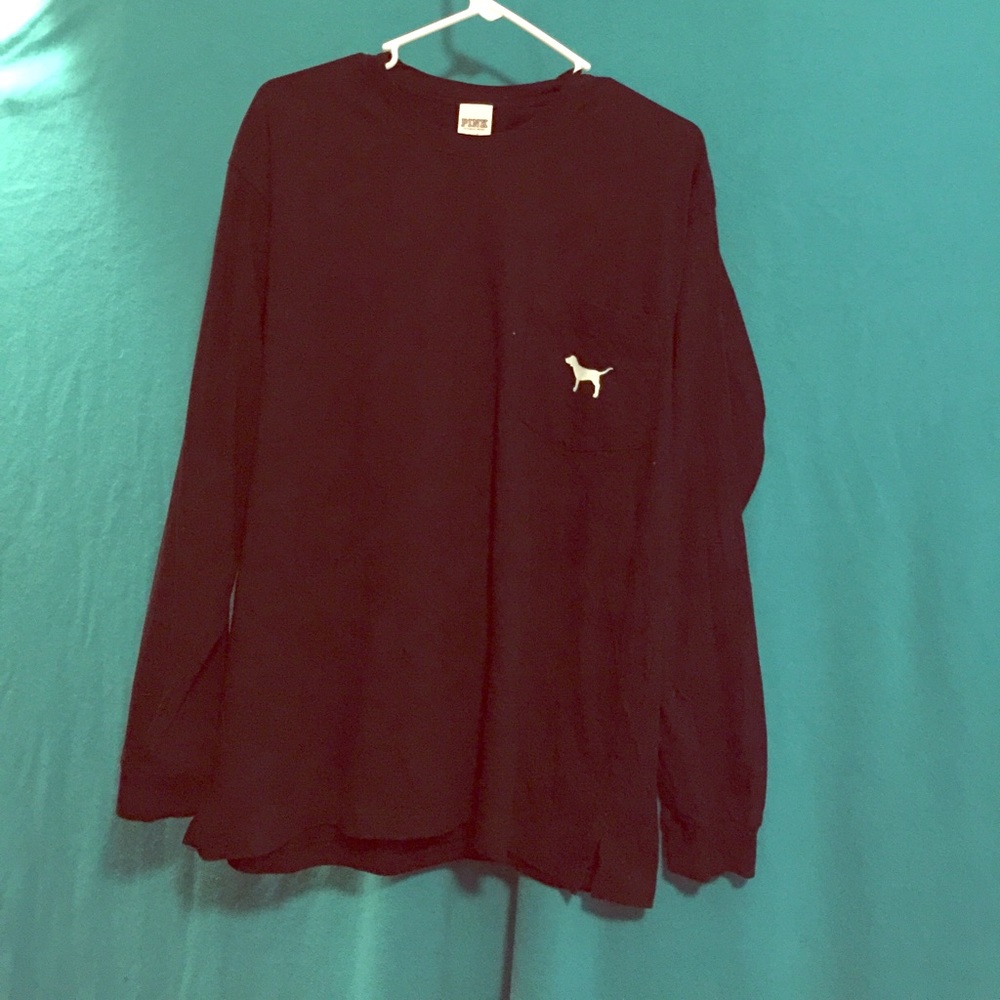 Black/Mint green VS Campus Tee long sleeve