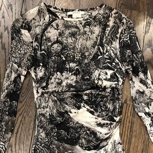 Carven Jungle Jersey Dress