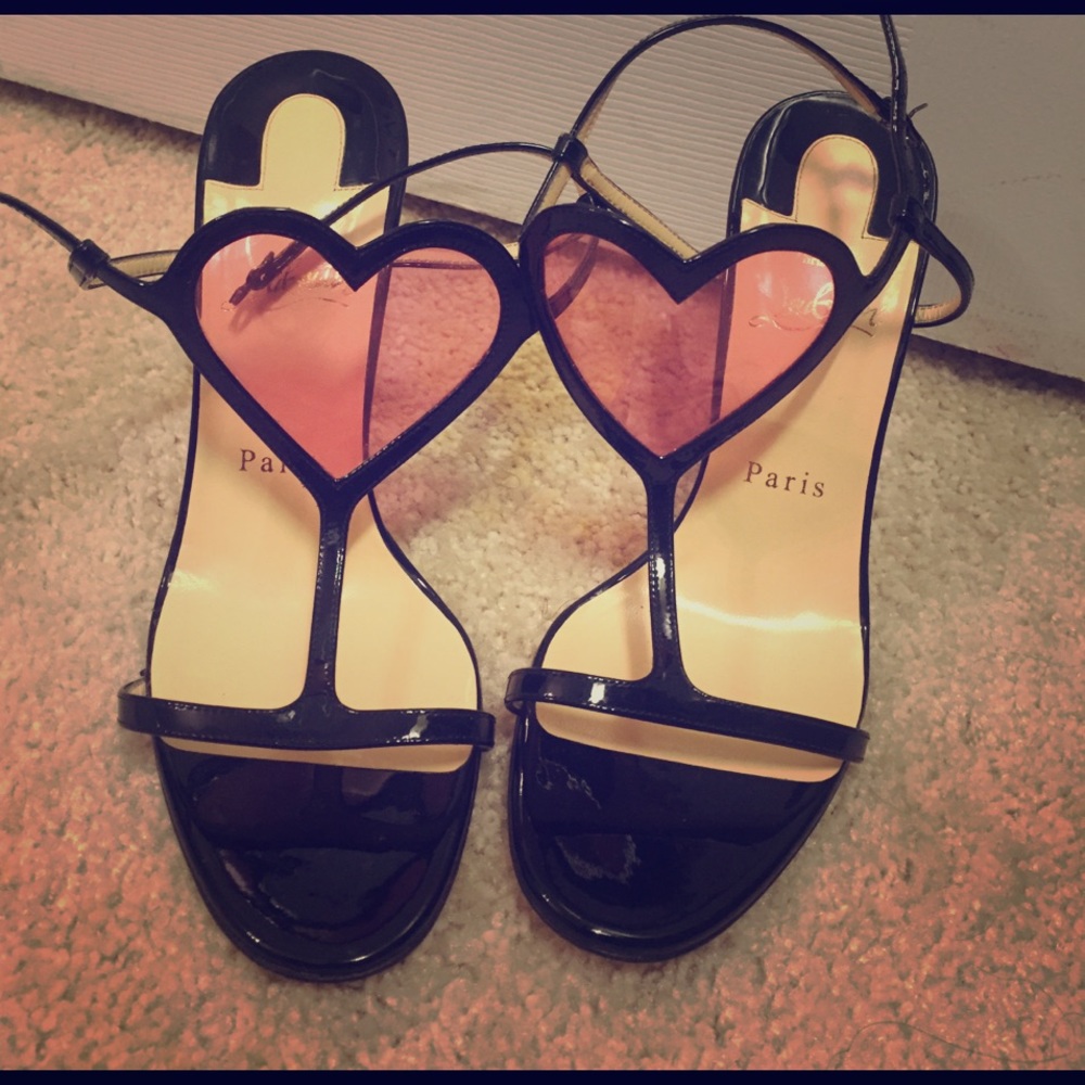 Heart sandals