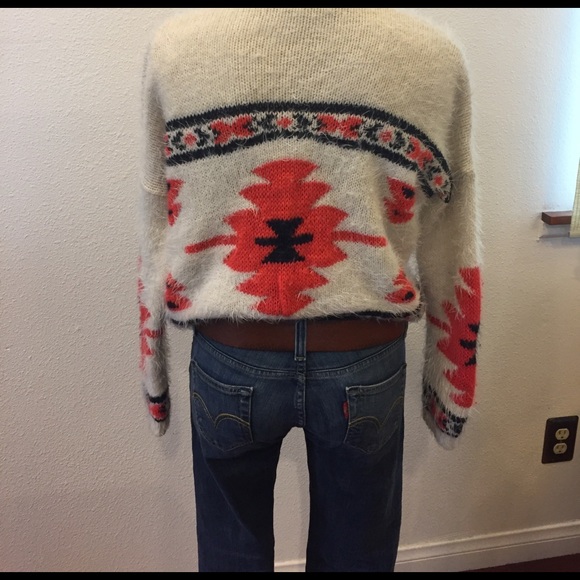 Under skies Small cropped sweater - Picture 2 of 4