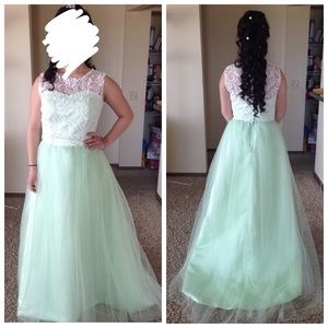 Mint Prom Dress