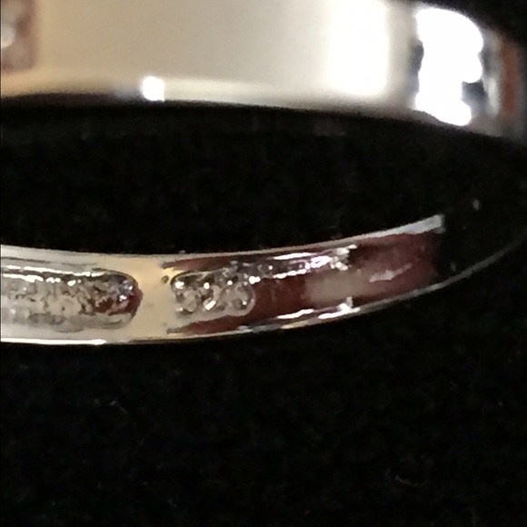 🟢 5/45 Princess Cut Silver 925 Light Pink Ring - Picture 6 of 8