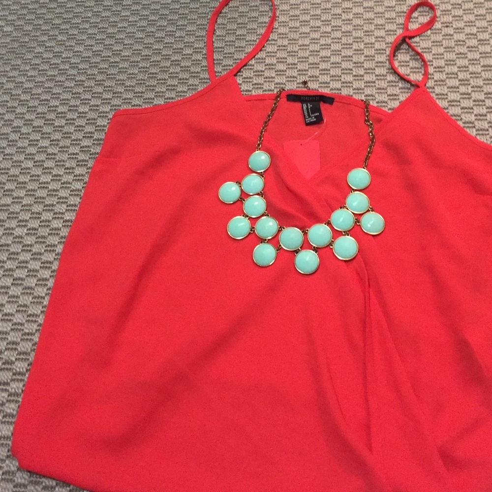 LAST DAY ‼️ Red Forever 21 tank top