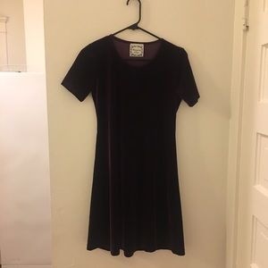VINTAGE 90's Velvet Dress