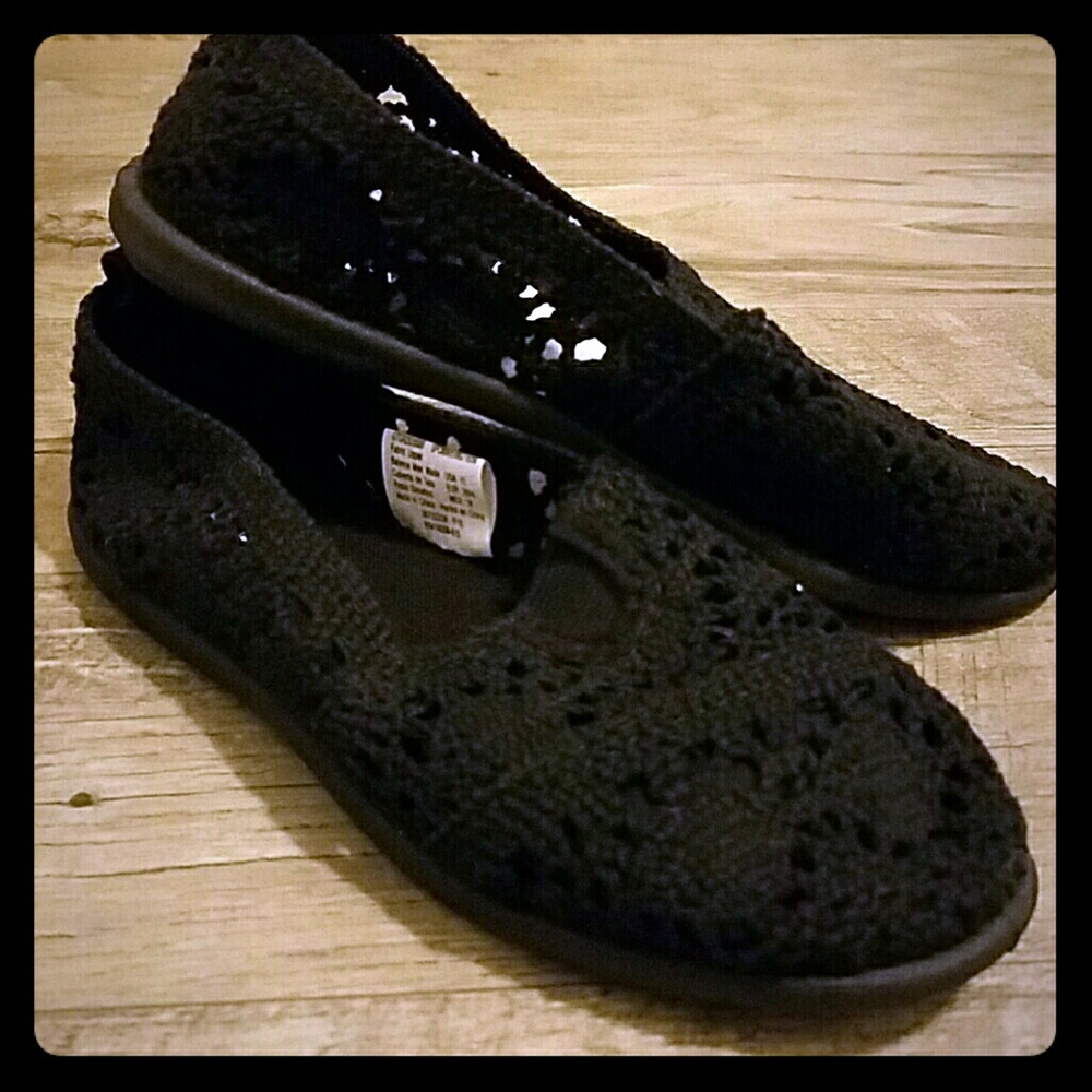 Girls macrame flats