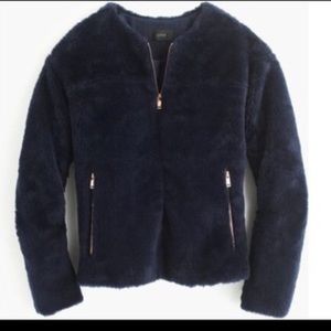Brand new without tags JCrew Teddy jacket!