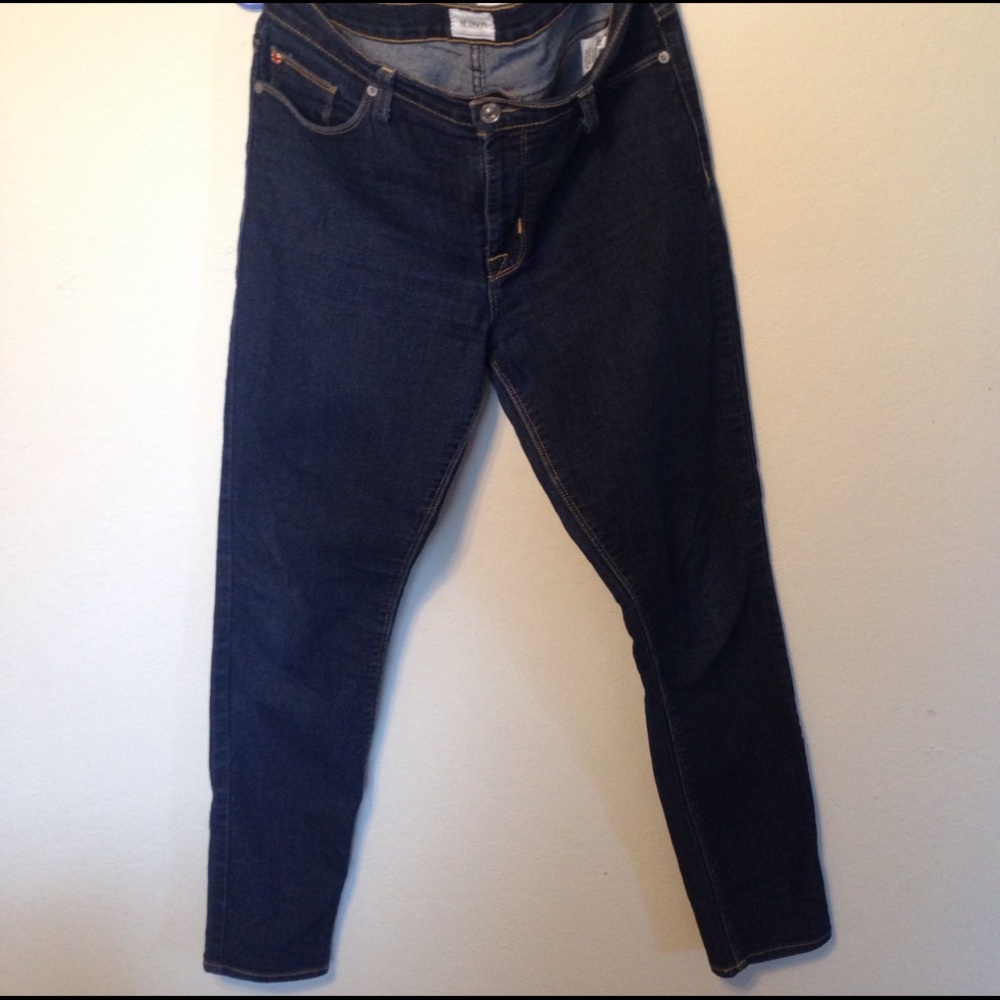 Hudson Nico Mid rise Super Skinny Ankle Jeans