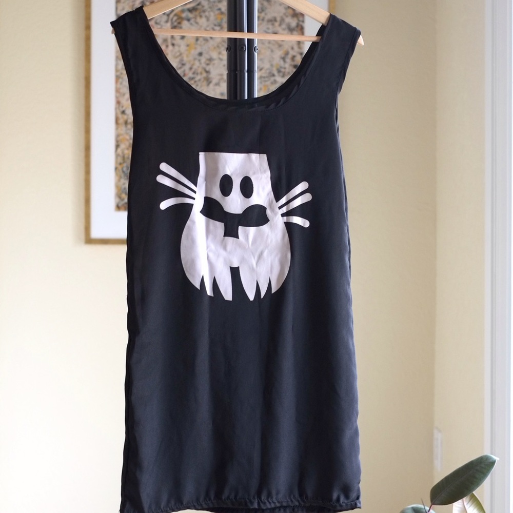 Little ghost tank top / one piece