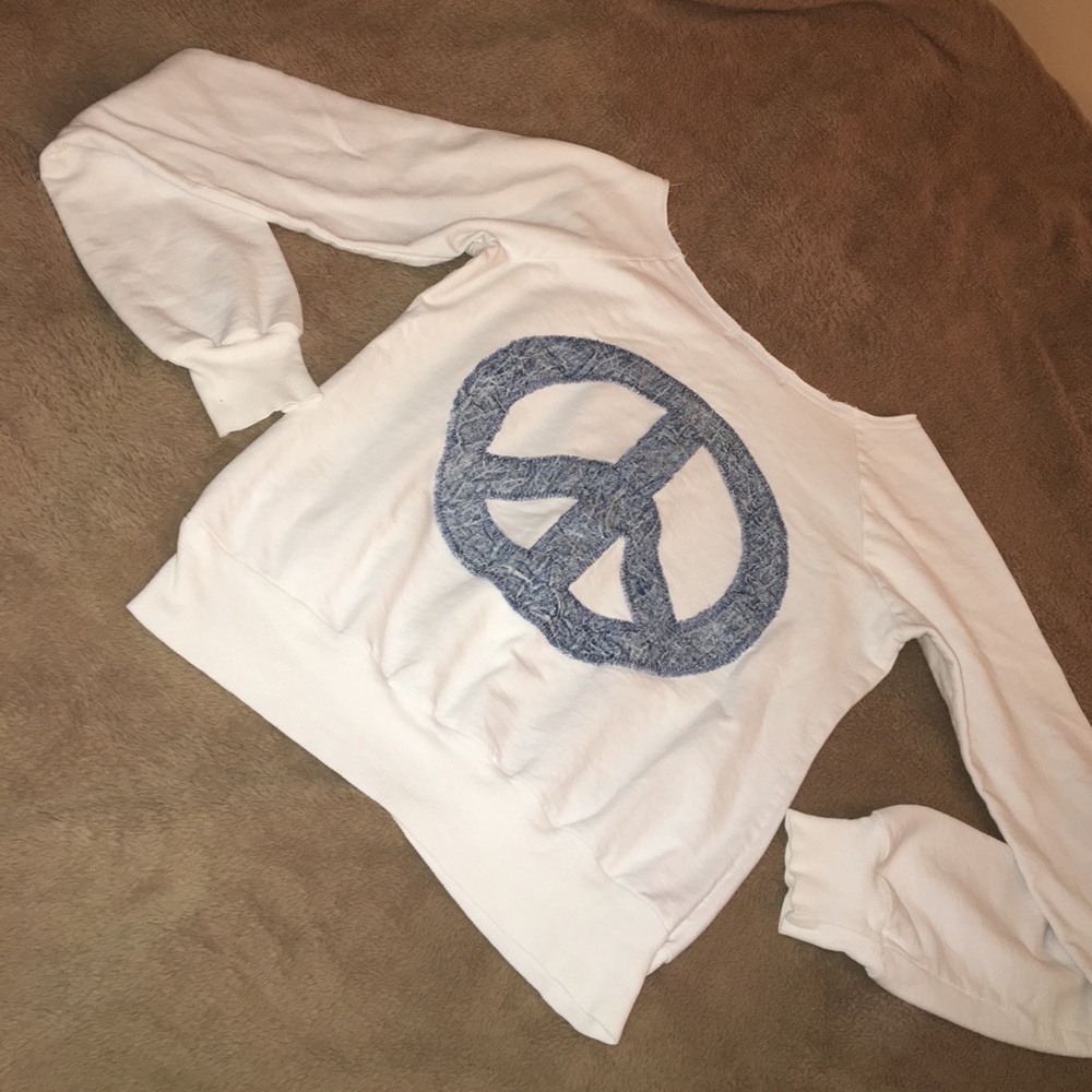 Off the shoulder shirt