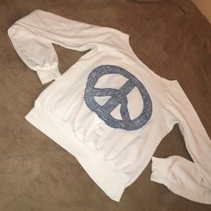 Off the shoulder shirt