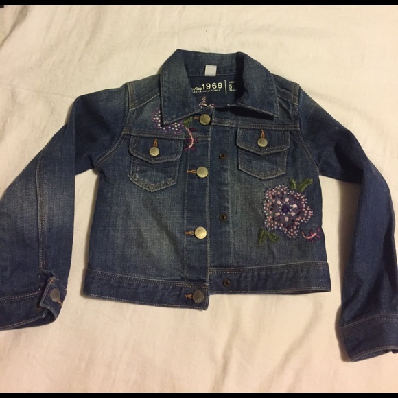 Nwot embroidered Jean jacket - Picture 1 of 2