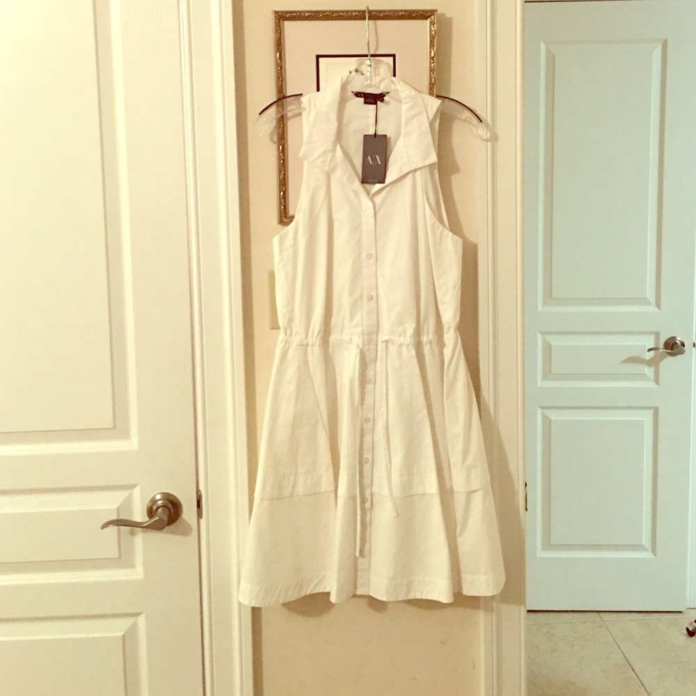 White spring dress