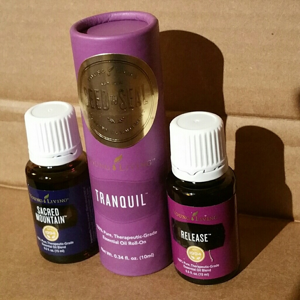 New YL Oils: Tranquil, Release, Sacred Mountain