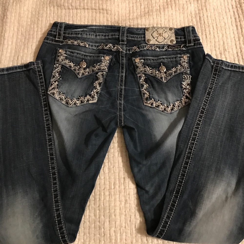 Miss Me Easy Cuffed Straight Leg Jeans