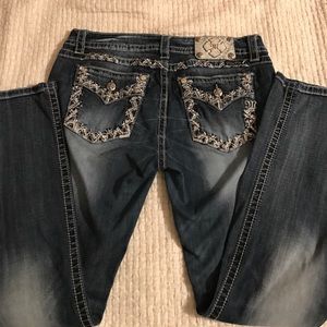 Miss Me Easy Cuffed Straight Leg Jeans