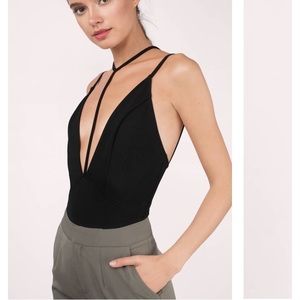 NWT Tobi Black Bodysuit