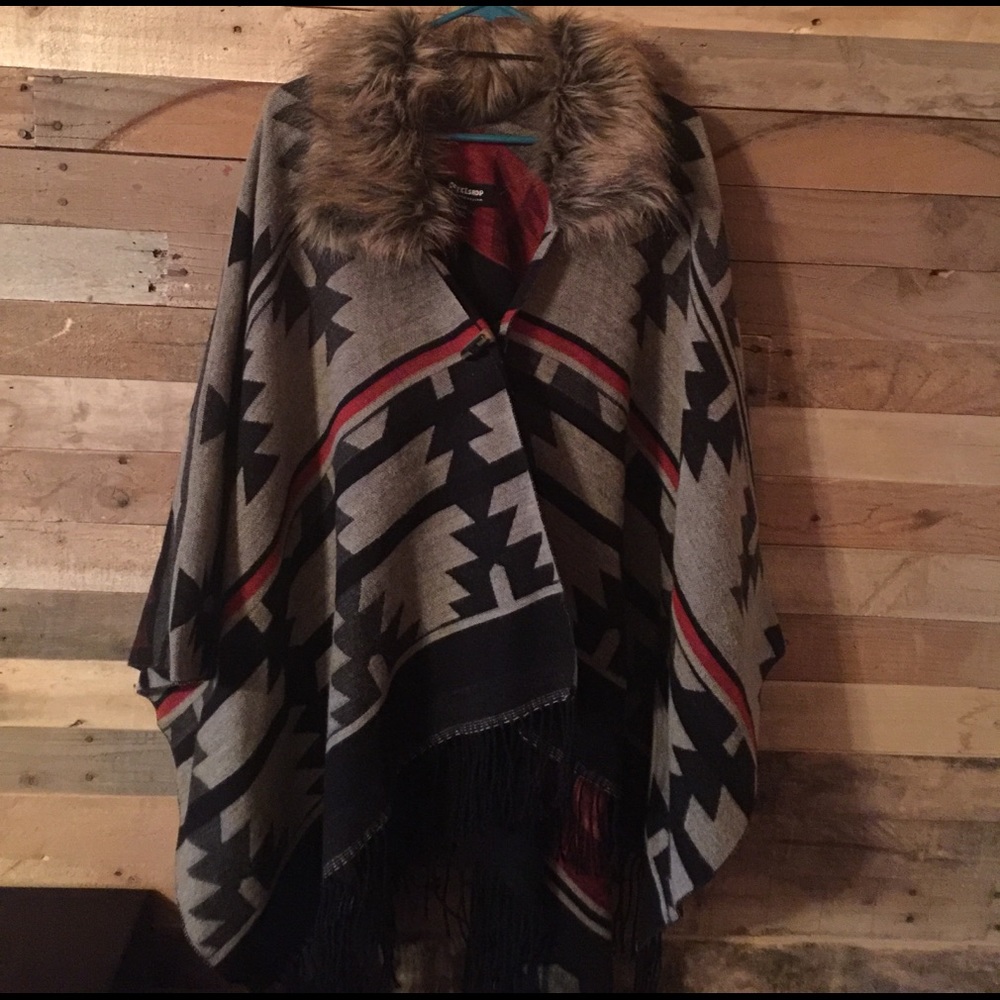 Coffee shop cape bought from the buckle