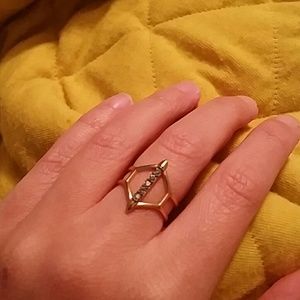 Stella and dot gold ring