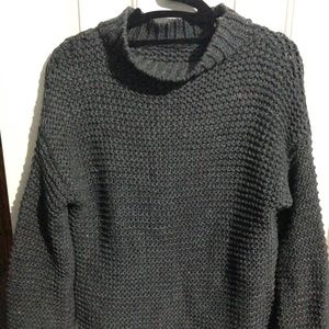 Mock turtleneck sweater