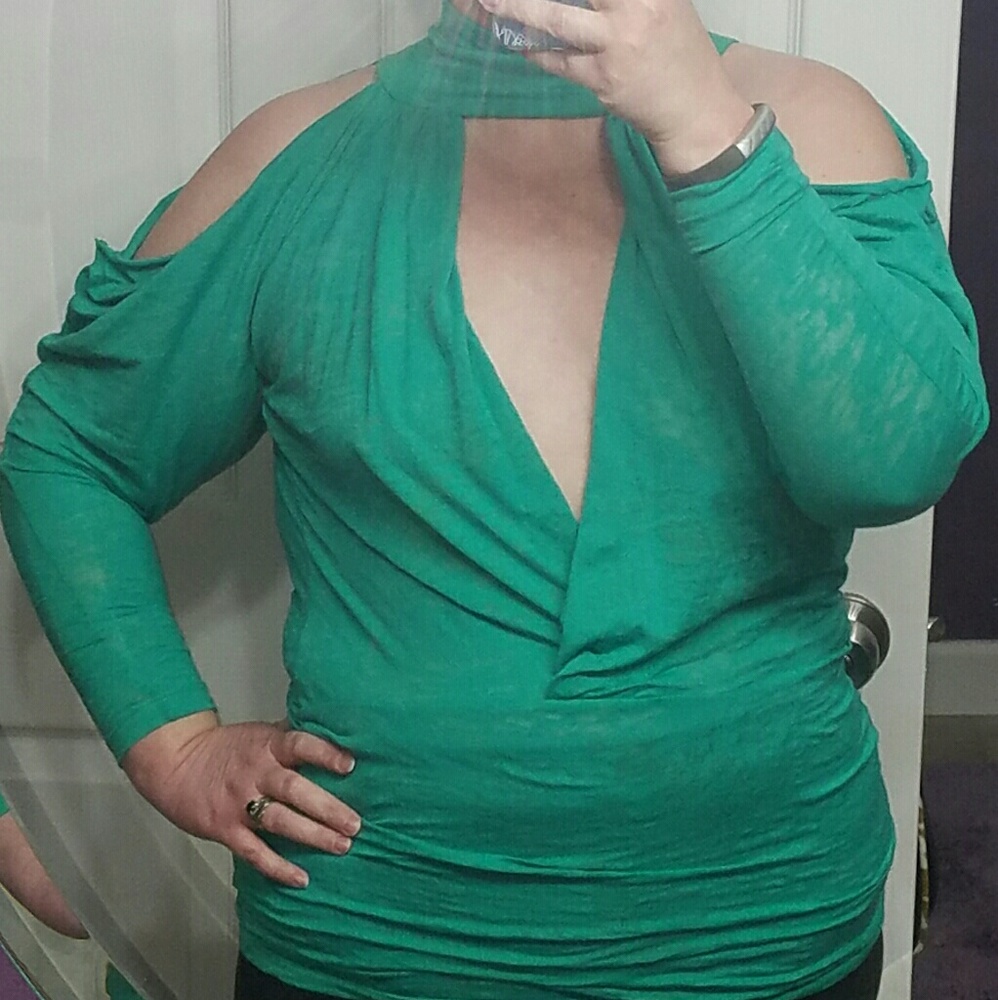 Sexy party top, cleavage, low cut, party wear