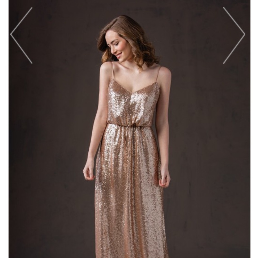 Floor Length Sequin Gown